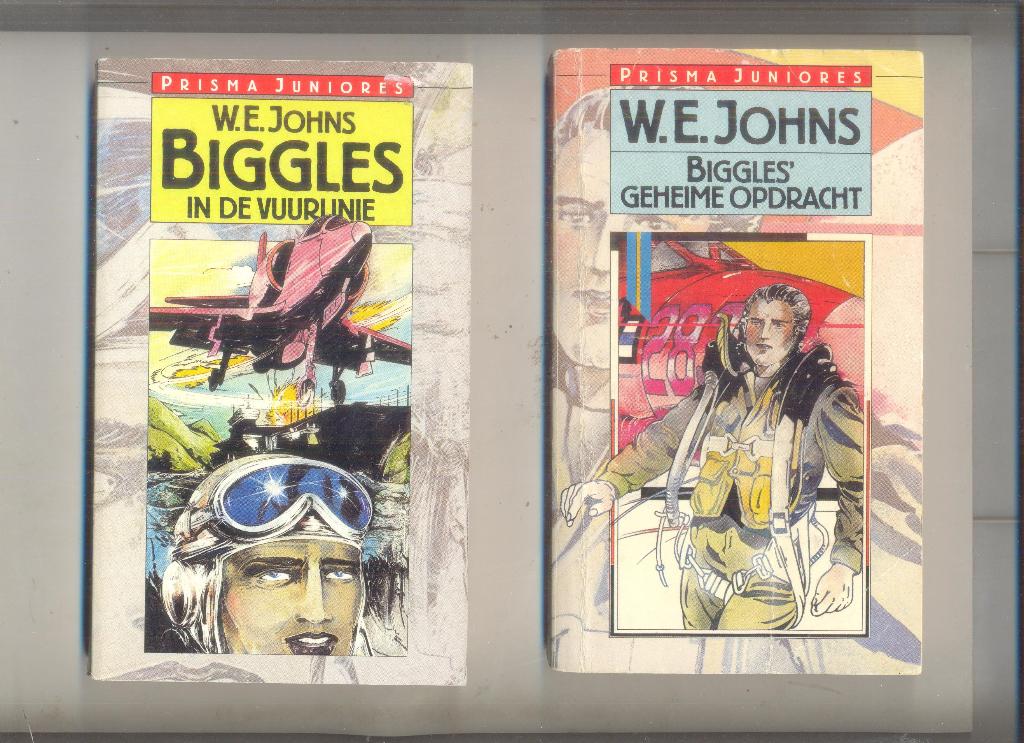 Biggles - Prisma Juniores - 4 x, Boeken, Verzenden, Zo goed als nieuw