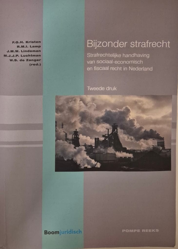 Bijzonder strafrecht, Boomjuridisch, Ophalen of Verzenden, Beta, WO