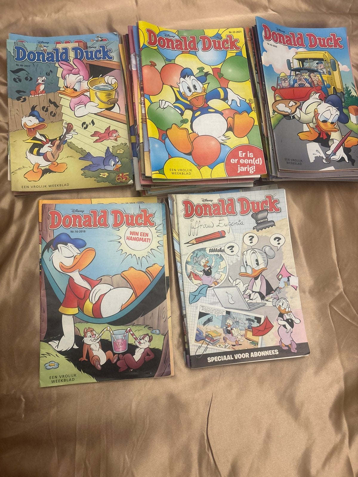Grote Donald Duck verzameling – 100 stuks!, Meerdere stripboeken, Ophalen of Verzenden, Gelezen