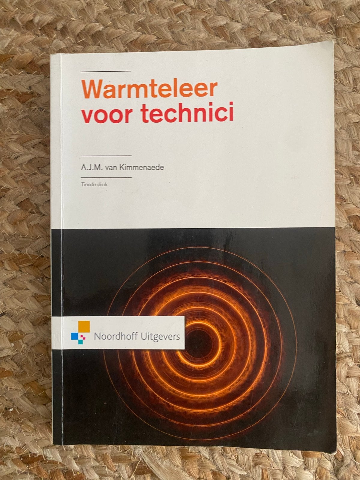 Warmteleer voor technici - A.J.M. van Kimmenaede, Ophalen of Verzenden, Gelezen, Werktuigbouwkunde