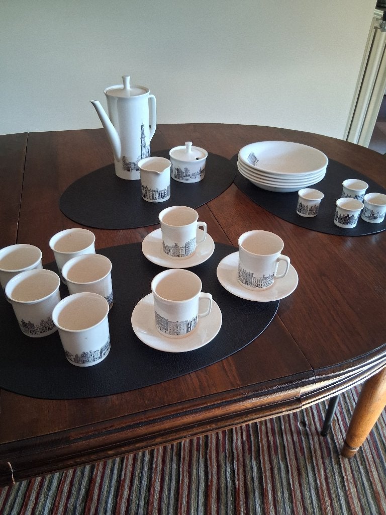 Vintage Servies Villeroy & Boch, Ophalen, Vintage, Zo goed als nieuw, Porselein