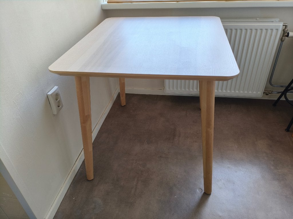Ikea Lisabo 88x78cm nieuw, Huis en Inrichting, Tafels | Eettafels, Ophalen, 50 tot 100 cm, Nieuw, 50 tot 100 cm