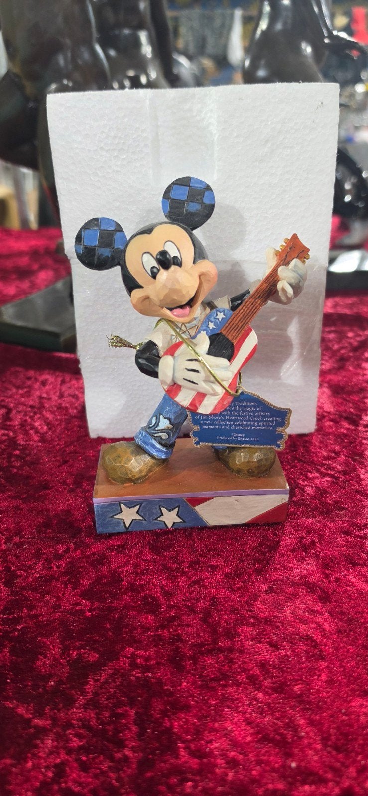 Disney Traditions Mickey Mouse "American Anthem" Figurine, Ophalen, Mickey Mouse, Nieuw, Beeldje of Figuurtje