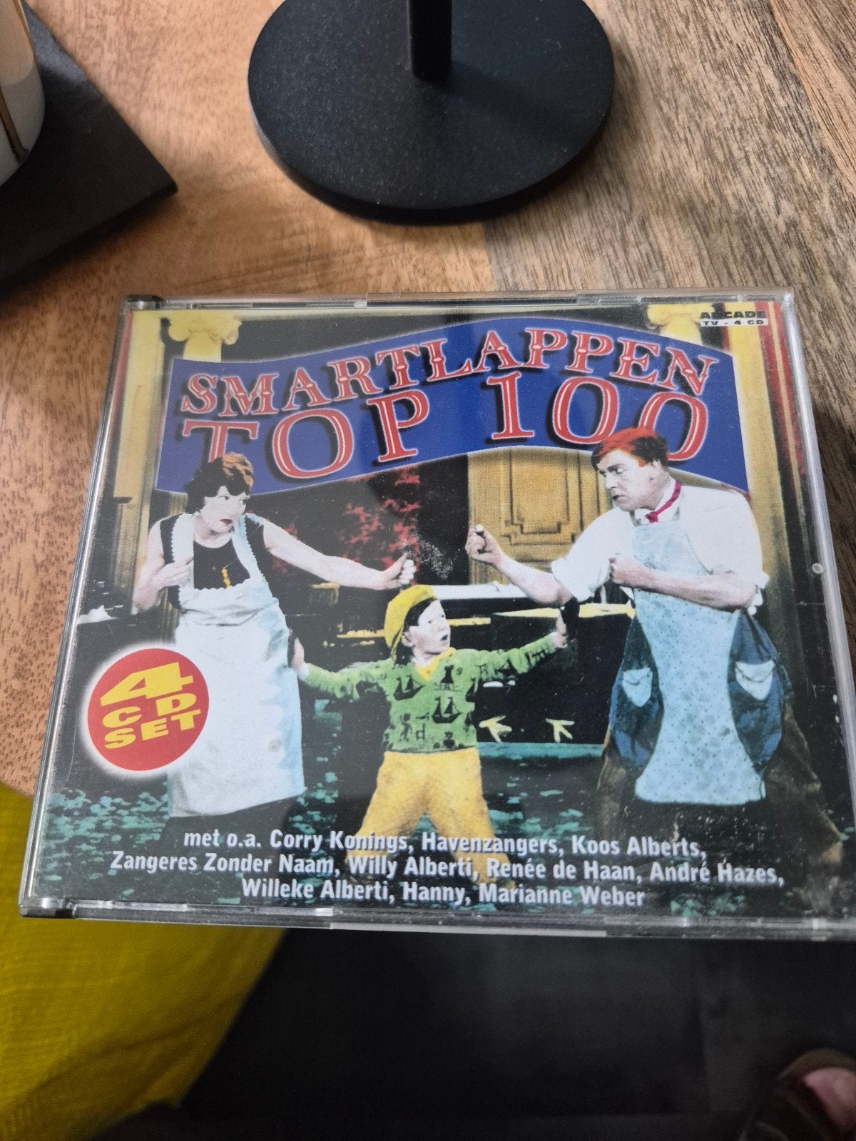 Smartlappen Top 100 - 4 CD Set met diverse artiesten, Cd's en Dvd's, Ophalen of Verzenden, Gebruikt, Levenslied of Smartlap, Boxset