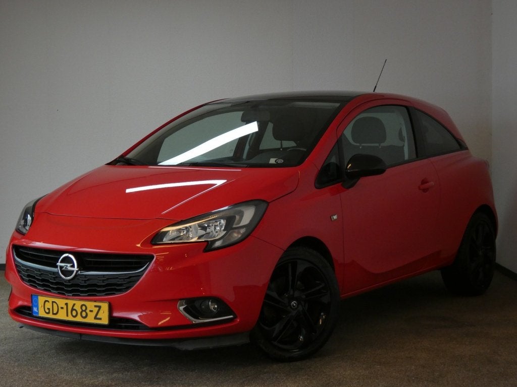 Opel Corsa Nwe APK Airco 1.0 Turbo Color Ed. (bj 2015), Voorwielaandrijving, 1063 kg, Gebruikt, Euro 6