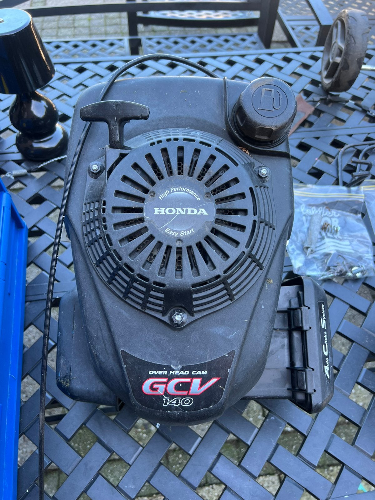 Honda Gcv 140 over head cam high performance easy start, Tuin en Terras, Ophalen, Zo goed als nieuw, Benzine-grasmaaier