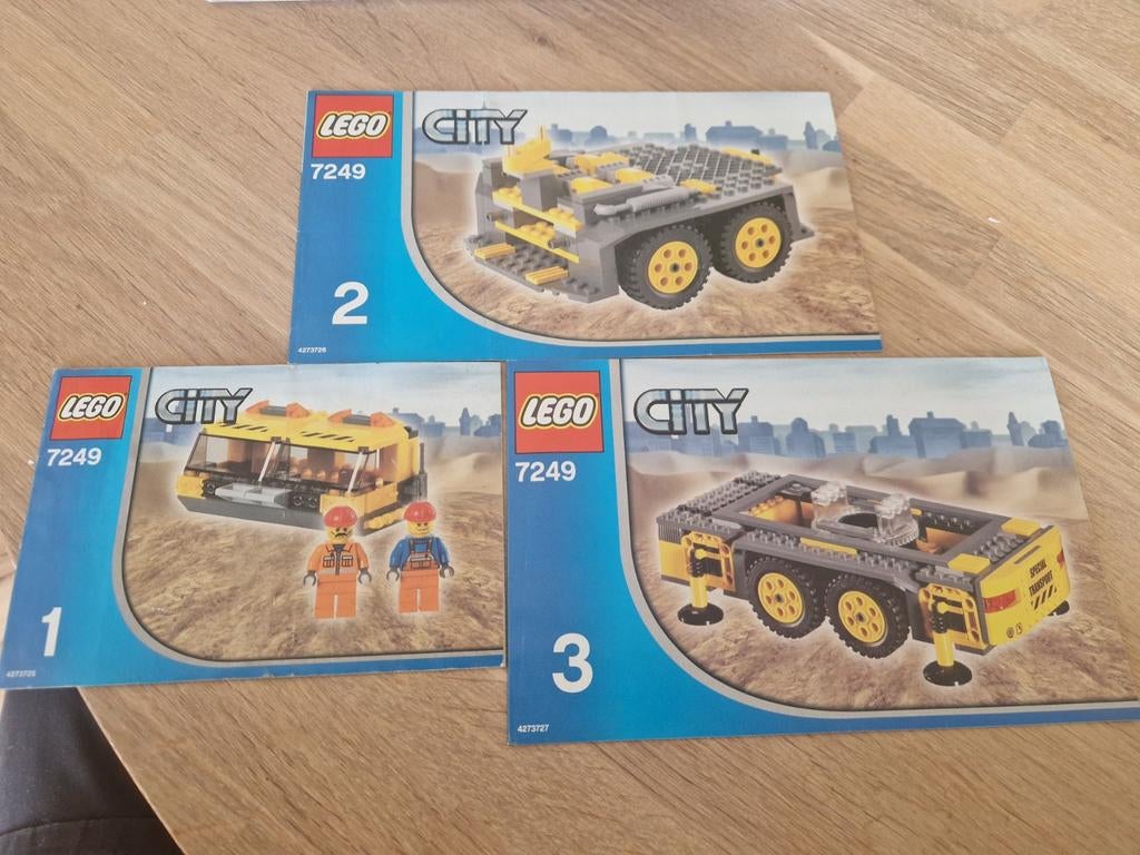 Lego kraan 7249, Kinderen en Baby's, Speelgoed | Duplo en Lego, Ophalen of Verzenden, Zo goed als nieuw