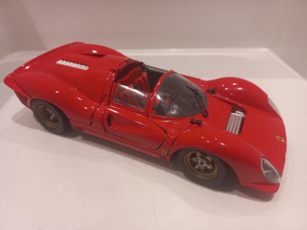 Ferrari 330 P4 Jouef Evolution 1:18 modelauto 123, Ophalen of Verzenden, Zo goed als nieuw, Auto, Overige merken