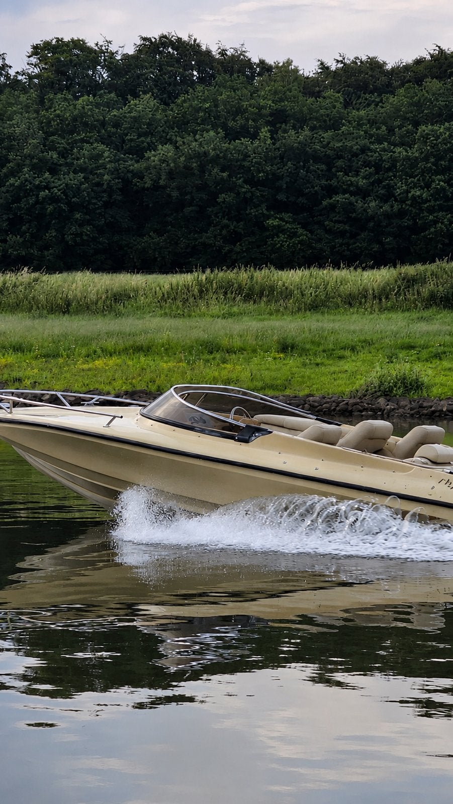 ShakespeareMagnum met Yamaha 60 pk nieuw vaart als een kanon, Watersport en Boten, Speedboten, Ophalen, Zo goed als nieuw, Buitenboordmotor