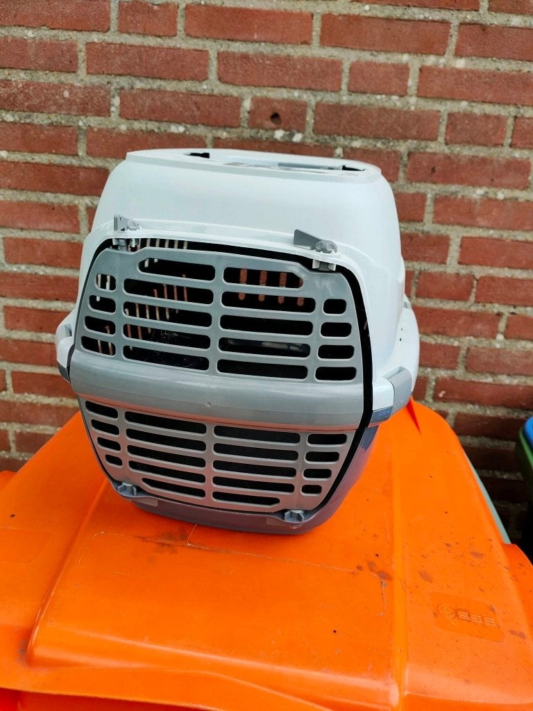 reismandje voor kleine dieren, Ophalen, Zo goed als nieuw
