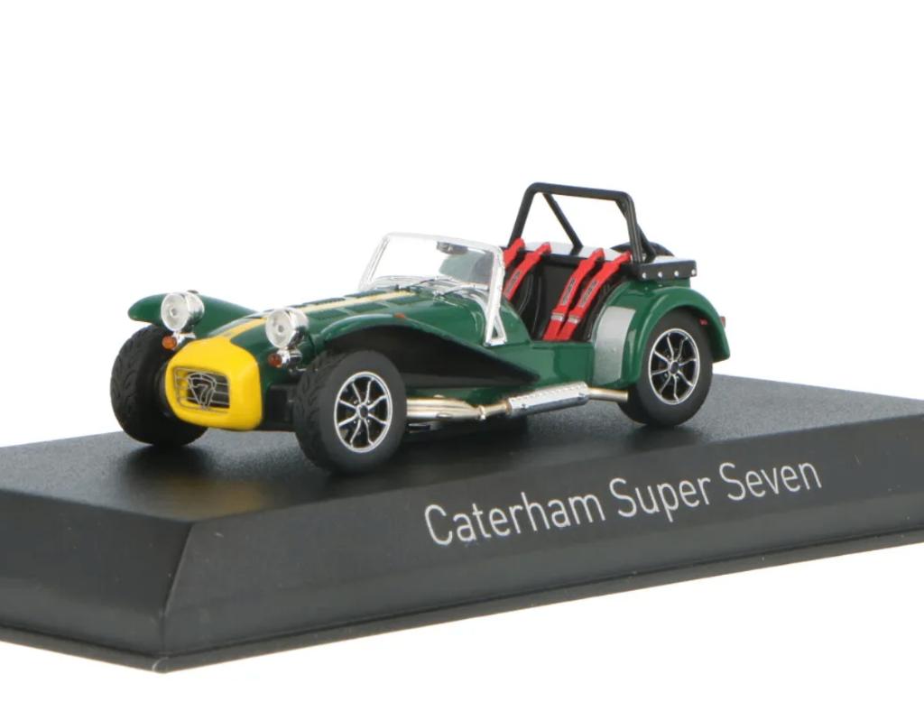 Caterham Super Seven '79 Groen & Geel 1/43 NOREV ref: 270213, Verzenden, Nieuw, Auto, Norev