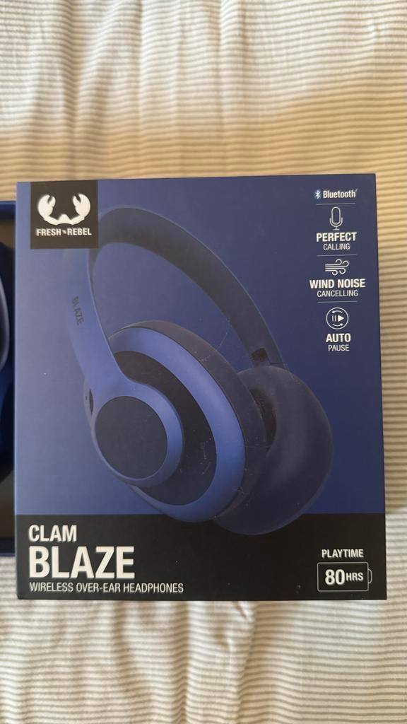 FRESH ‘N REBEL Clam Blaze draadloze koptelefoon NIEUW, Overige merken, Nieuw, Ophalen of Verzenden, Over oor (circumaural)