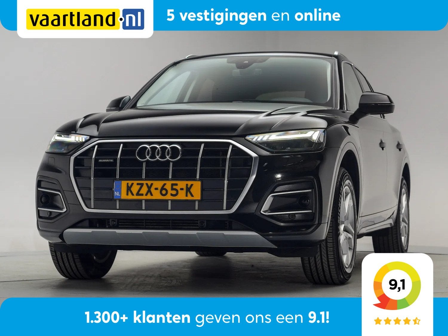 Audi Q5 50 TFSI e Advanced edition Aut. [ Camera Stoelverwar, Auto's, Automaat, 14 kWh, Gebruikt, 4 cilinders