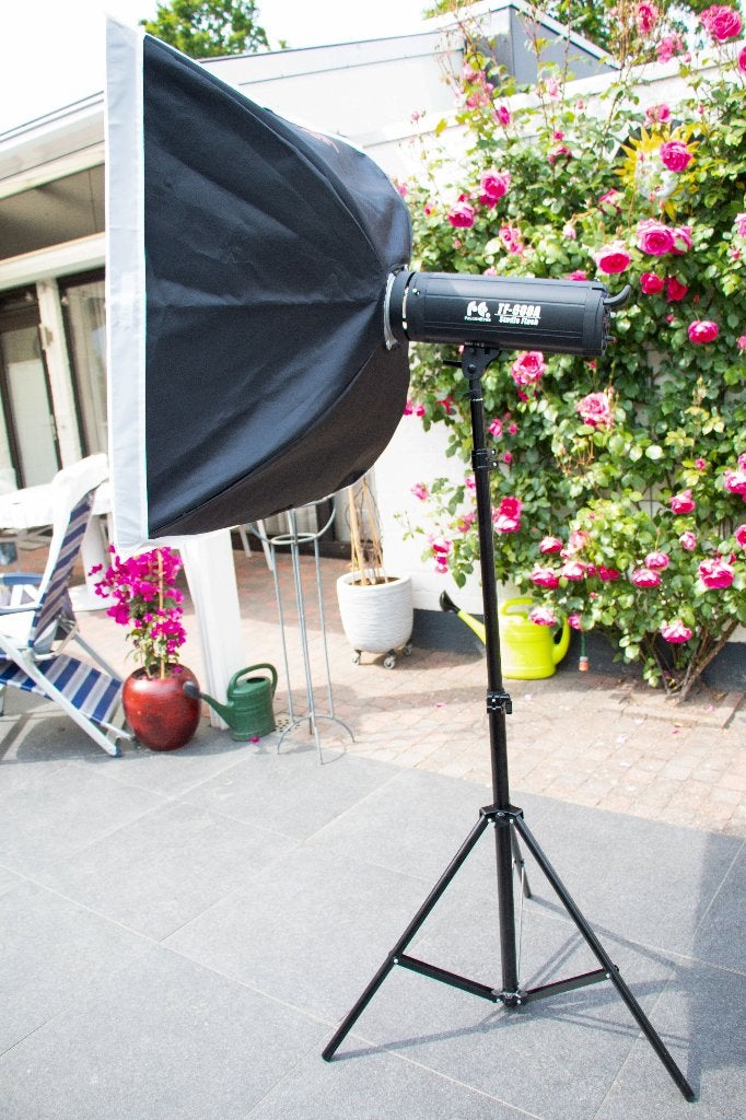 fotostudio, Audio, Tv en Foto, Fotografie | Fotostudio en Toebehoren, Zo goed als nieuw, Complete fotostudio, Falcon Eyes, Dimbaar