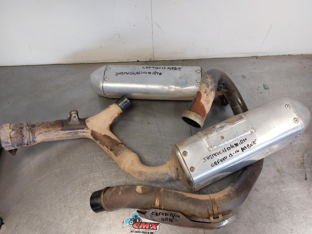 uitlaat Honda CRF450 (2013-2014) uitlaatdempers CRF450, Ophalen of Verzenden, ,, ,, ,