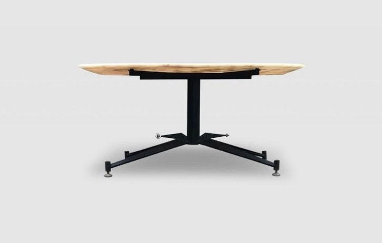 mid century marmer italiaanse salontafel design Carlo Ratti, Antiek en Kunst, Antiek | Meubels | Tafels, Ophalen of Verzenden