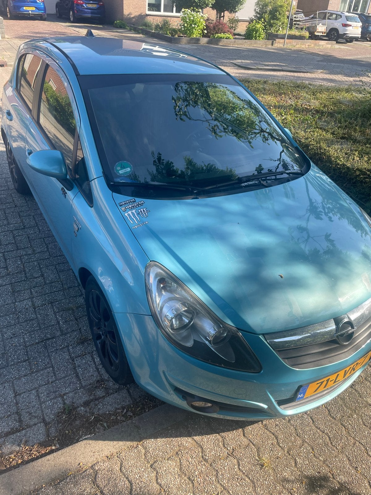 Opel Corsa 1.4 16V 5D 2010 Blauw, Auto's, Opel, Voorwielaandrijving, 1063 kg, 1398 cc, 4 cilinders