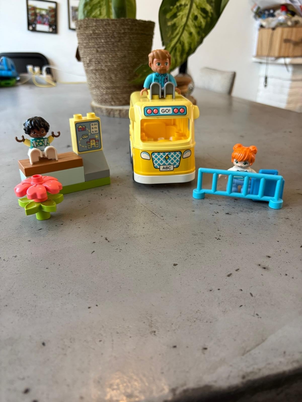 LEGO Duplo speelset met bus en figuren, Ophalen of Verzenden
