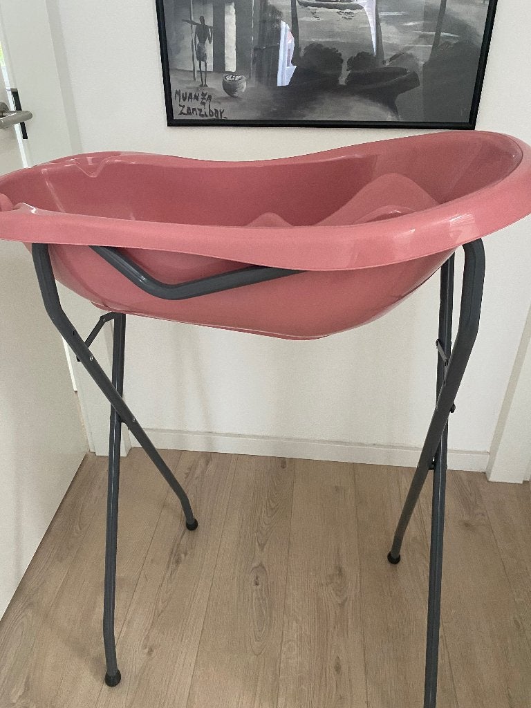 Baby badje roze zgan, Ophalen, Zo goed als nieuw, Badje