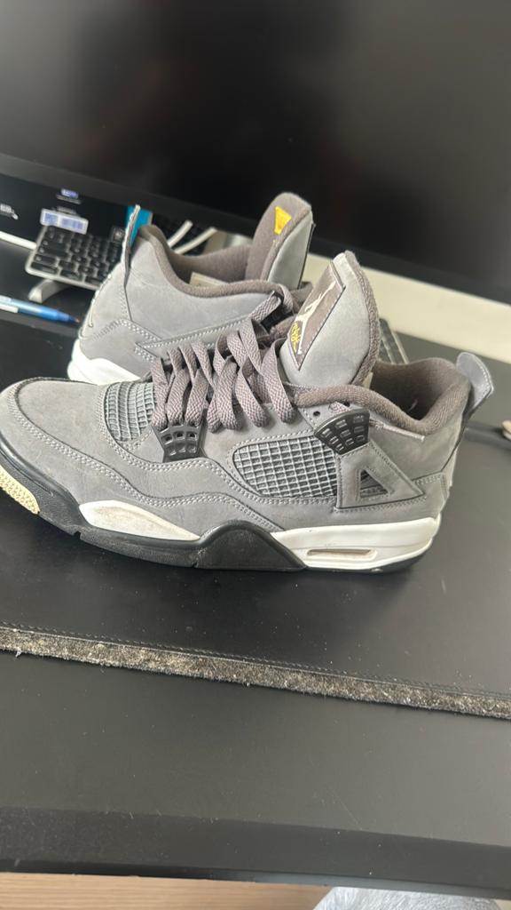 Jordan 4 retro cool grey maat 43, Ophalen of Verzenden, Nieuw, Overige kleuren