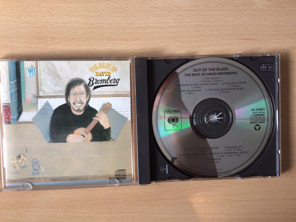 David Bromberg-Out of the blues best of….., Ophalen of Verzenden, Zo goed als nieuw, Poprock