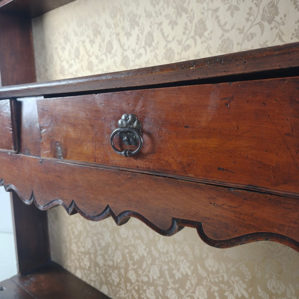 Engels Georgisch dressoir – Massief eiken, circa 1800, Ophalen of Verzenden