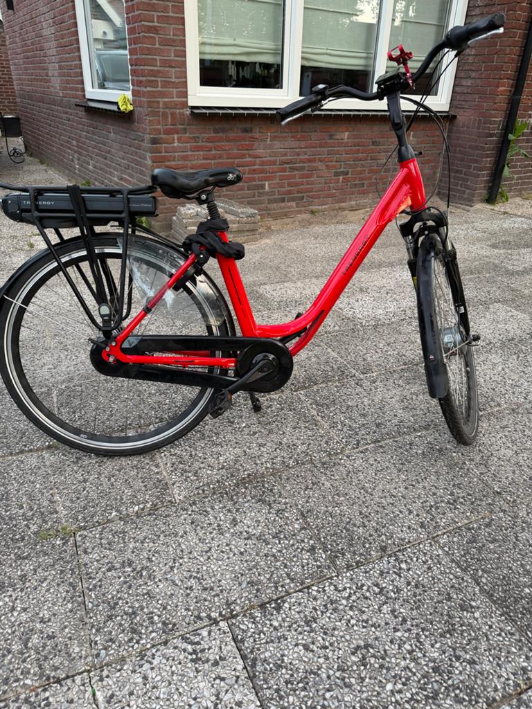 Fiets e-bike Trenergy E-relax pro 49cm 475Wh accu schadevrij, (Extra) lage instap, 47 tot 50 cm, Zo goed als nieuw, Ophalen