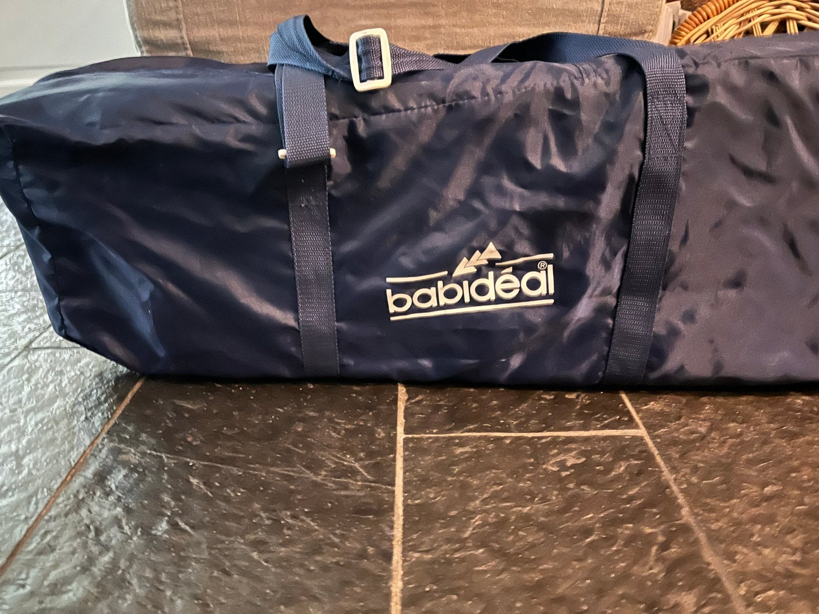 Babidéal Campingbedje - Compact en Handig, 70 tot 85 cm, Zo goed als nieuw, Matras, 140 tot 160 cm