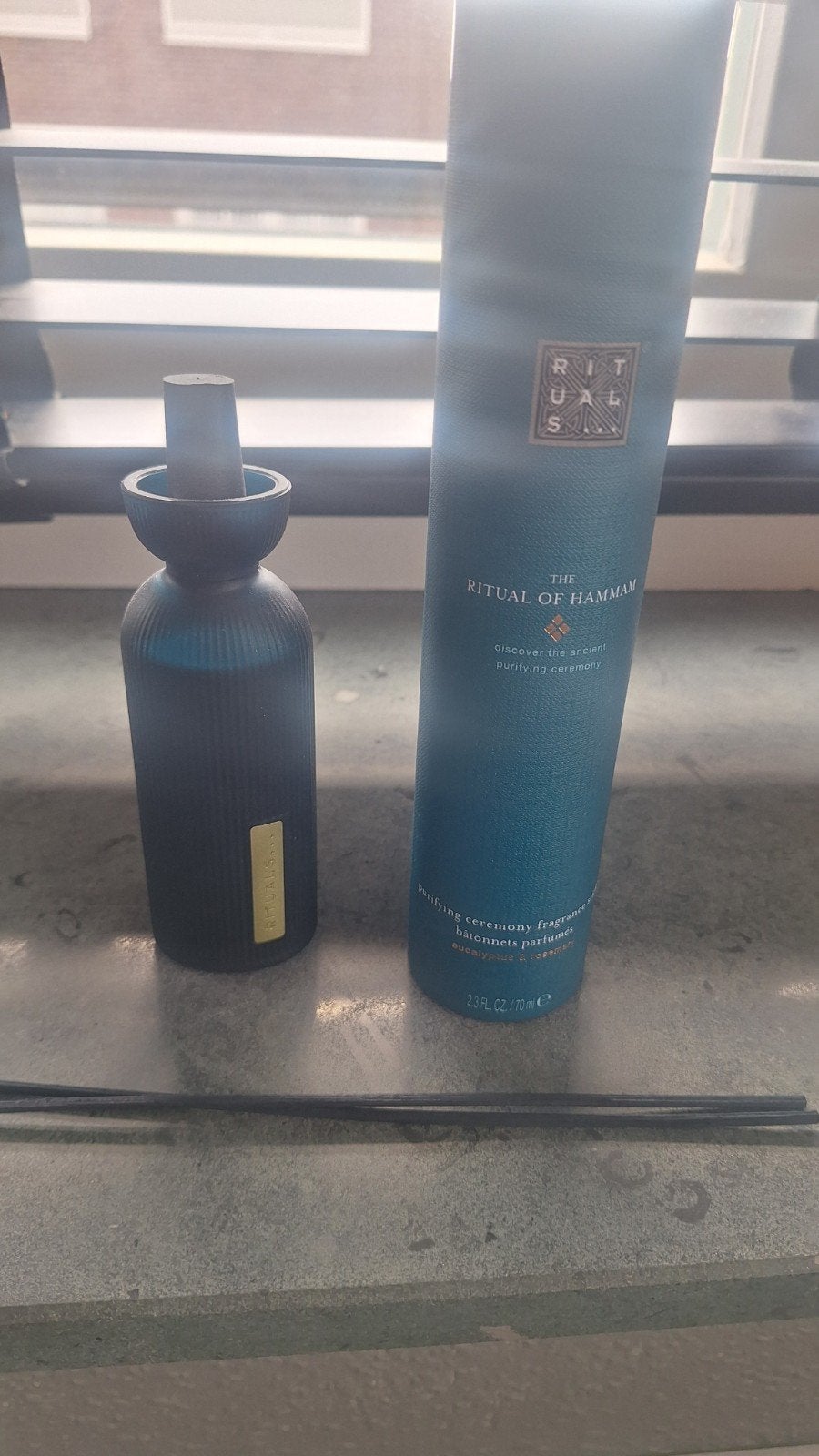 Rituals The Ritual of Hammam geurstokjes, Ophalen of Verzenden, Nieuw, Blauw, Glas