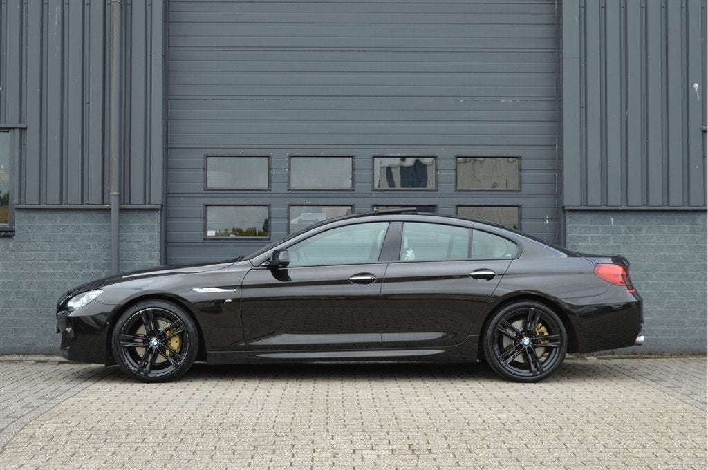 BMW 6 Serie Gran Coupé 640i High Executive | M-PAKKET | PAN, Auto's, BMW, Achterwielaandrijving, 320 pk, Zwart, Leder