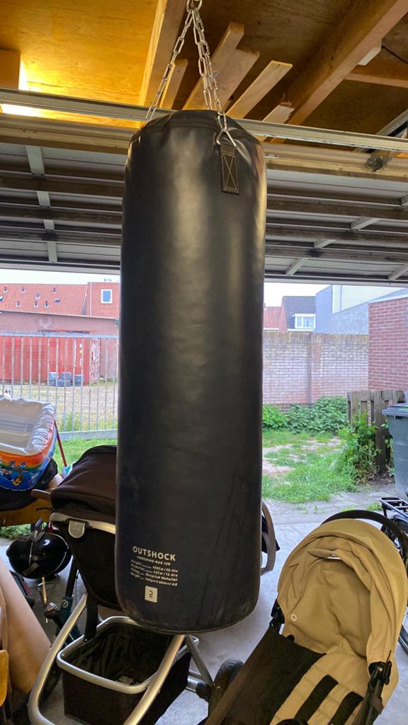 Boxbal, Ophalen, Zo goed als nieuw, Bokszak