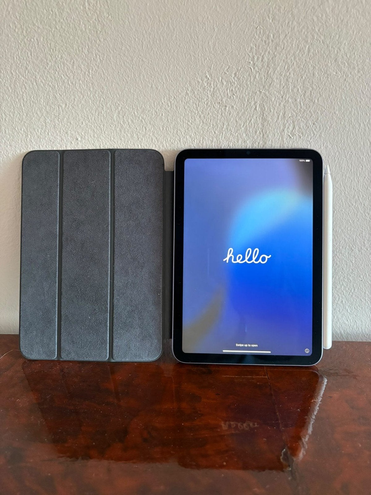 iPad mini 6 (2021) Wi-Fi Paars – 256GB + Hoes/Pencil

Te k, 8 inch, Ophalen of Verzenden, Zo goed als nieuw, Grijs