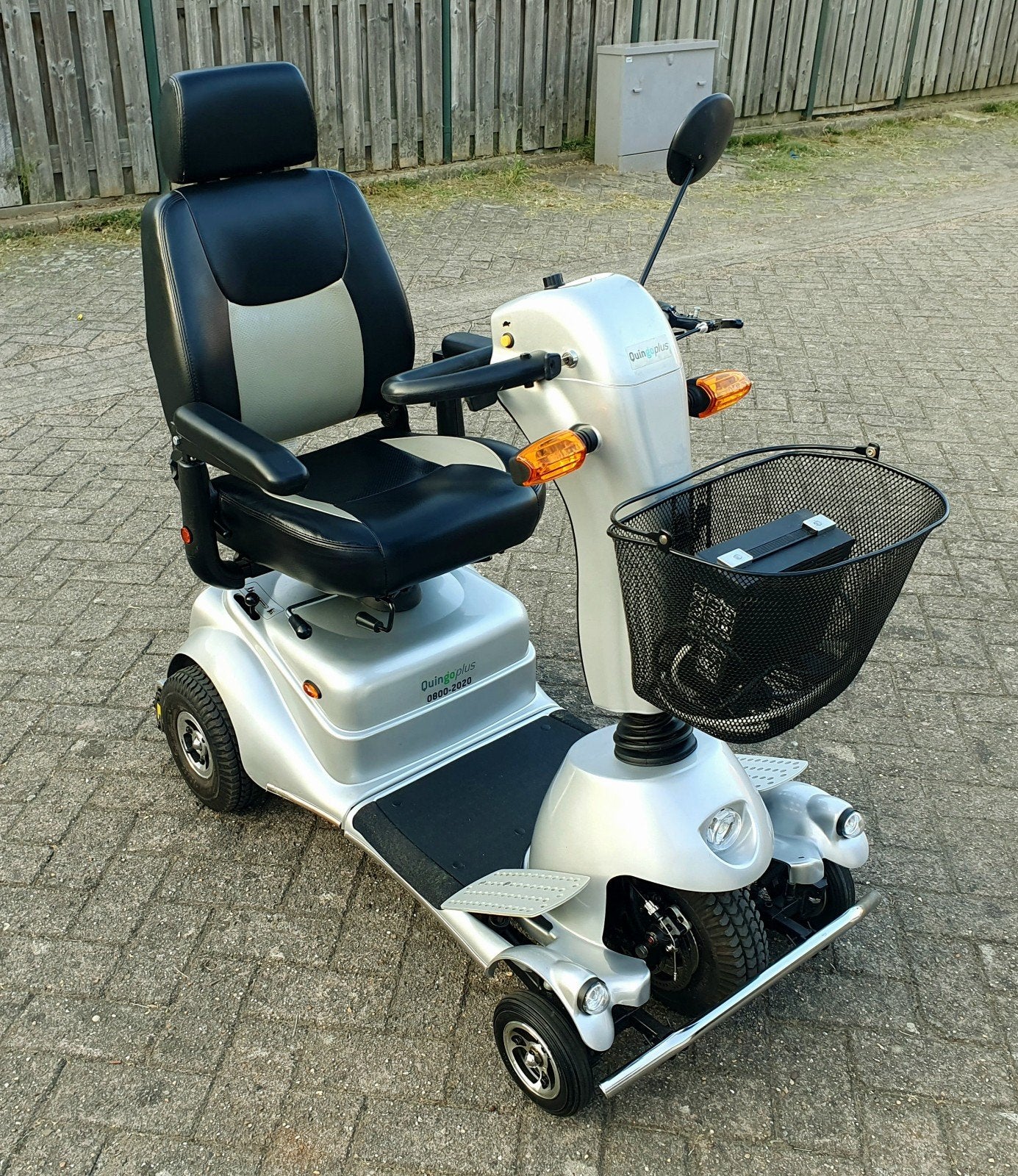 Nette 5 wiel scootmobiel merk Quingo Plus NIEUWSTAAT, Zo goed als nieuw, Quingo Plus, 16 km/u of meer, Quingo Plus