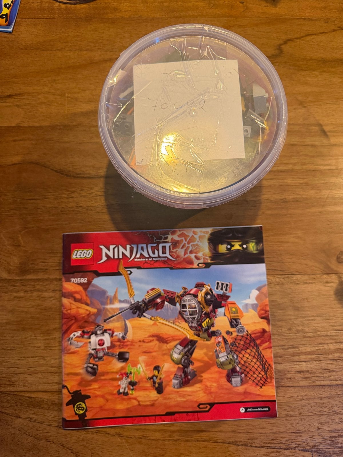 Lego Ninjago 70592 - Samurai X Mecha, Gebruikt, Lego, Ophalen of Verzenden, Inclusief instructies