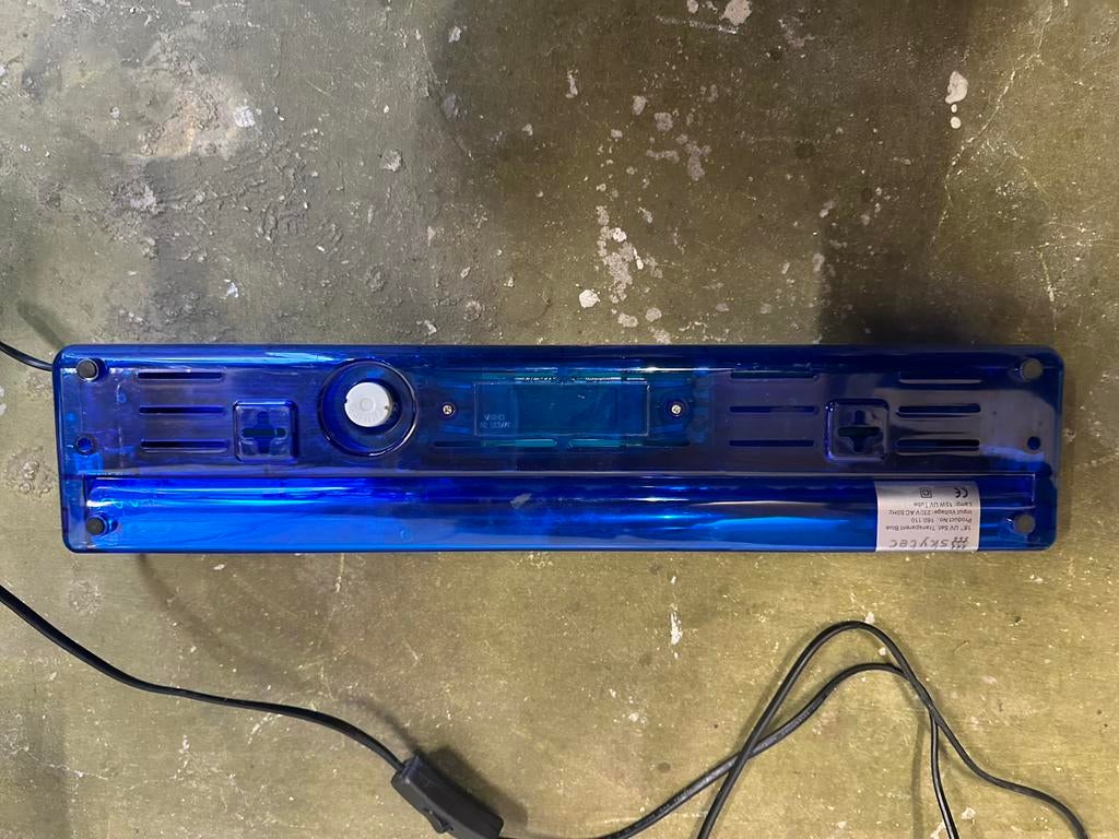 Skytec 18" UV Set, Transparant Blauw - 15W UV Buis, Muziek en Instrumenten, Licht en Laser, Ophalen of Verzenden, Gebruikt, Licht