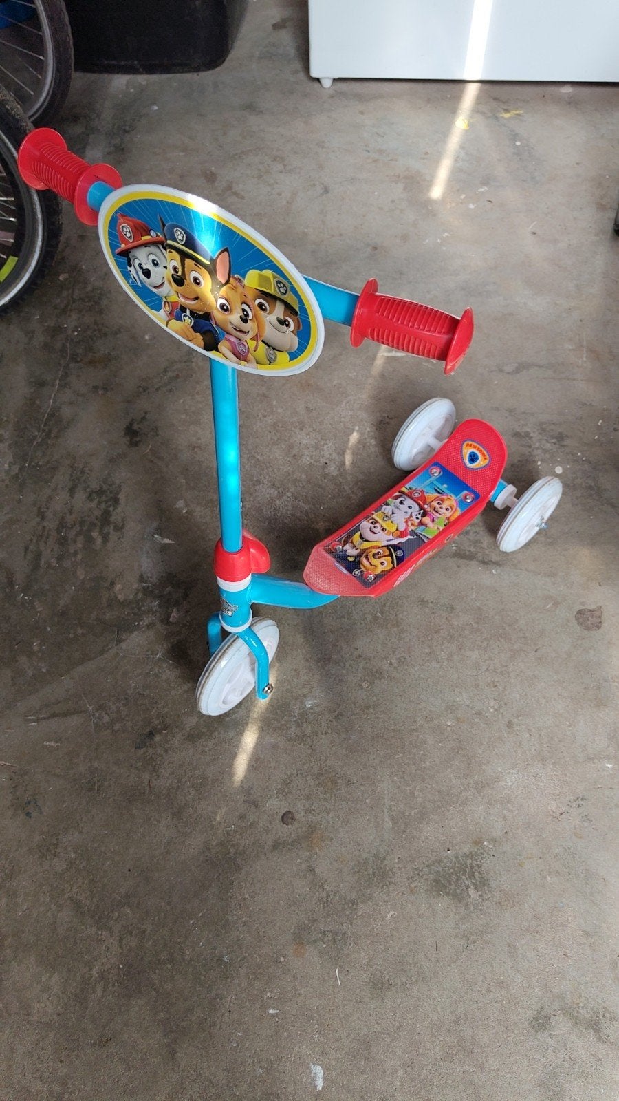 Kinder stepje Paw Patrol, Ophalen, Zo goed als nieuw, Overige typen