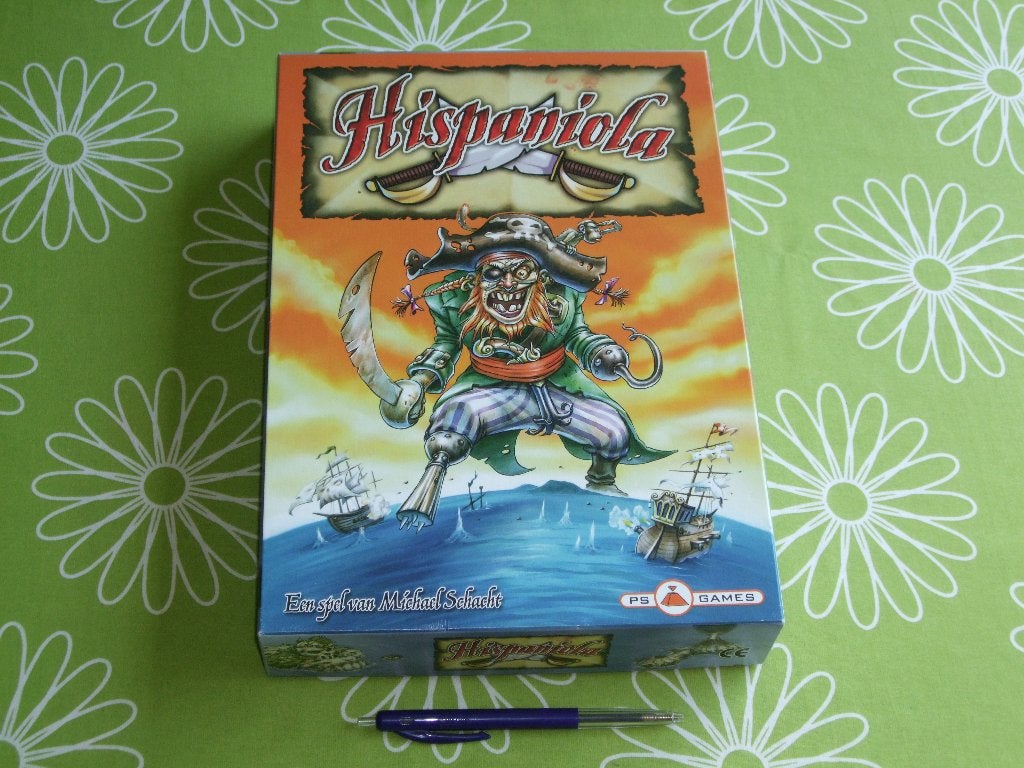 Hispaniola - een spannend spel met piraten! (2), Vijf spelers of meer, Ophalen of Verzenden, Zo goed als nieuw