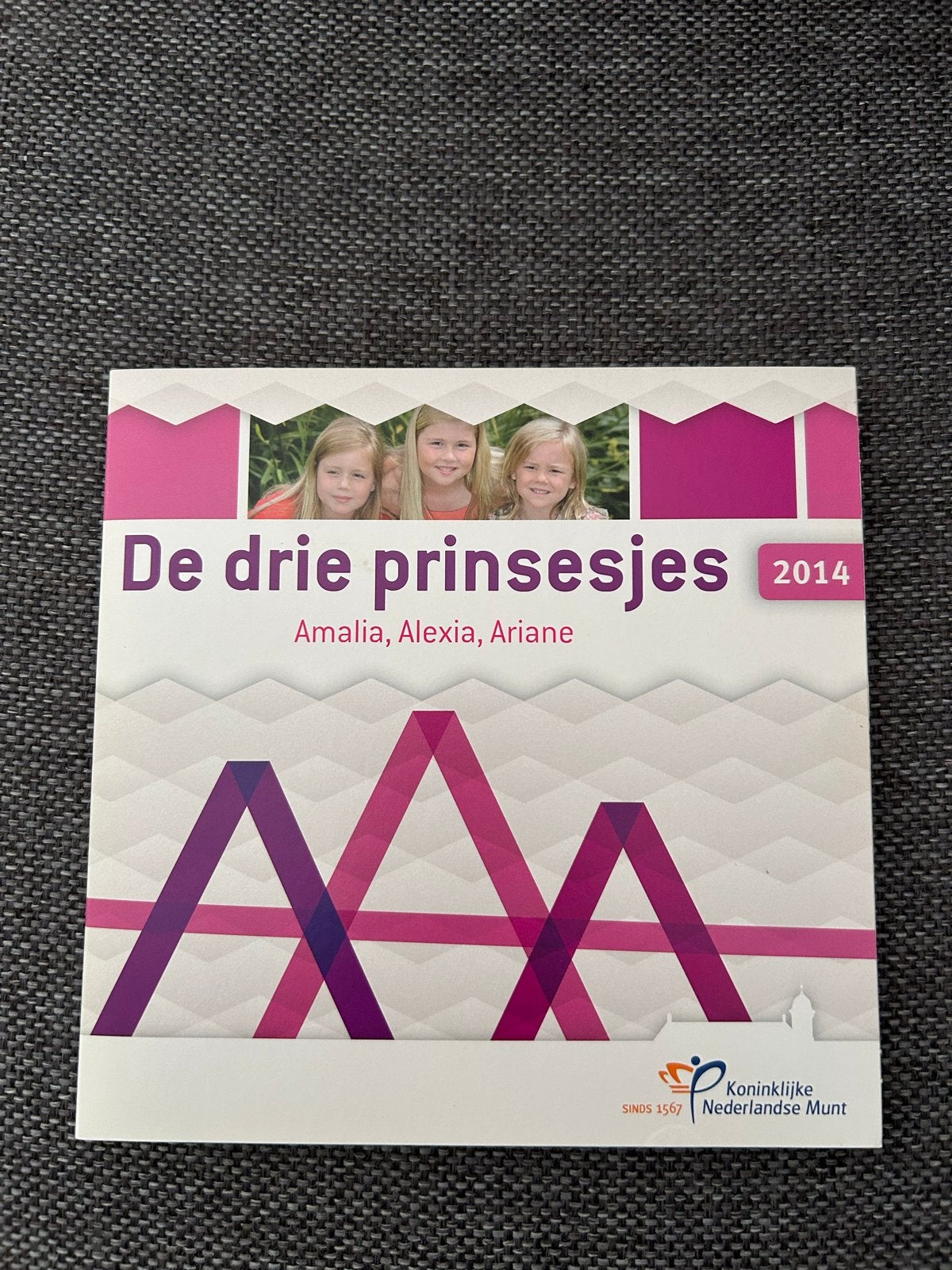 De drie prinsesjes 2014 - Koninklijke Nederlandse Munt, Setje, Zilver, Overige landen, Overige waardes