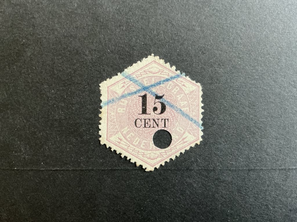 Telegram nr. 5, Verzenden, T/m 1940, Gestempeld