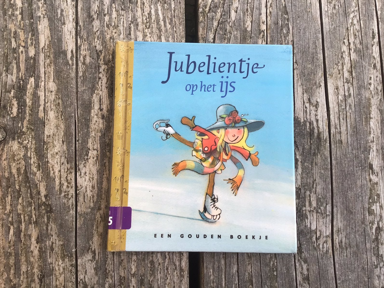 Jubelientje op het ijs - Hans Hagen - gouden boekje, Boeken, Ophalen of Verzenden, Gelezen, Sprookjes, Gouden boekje