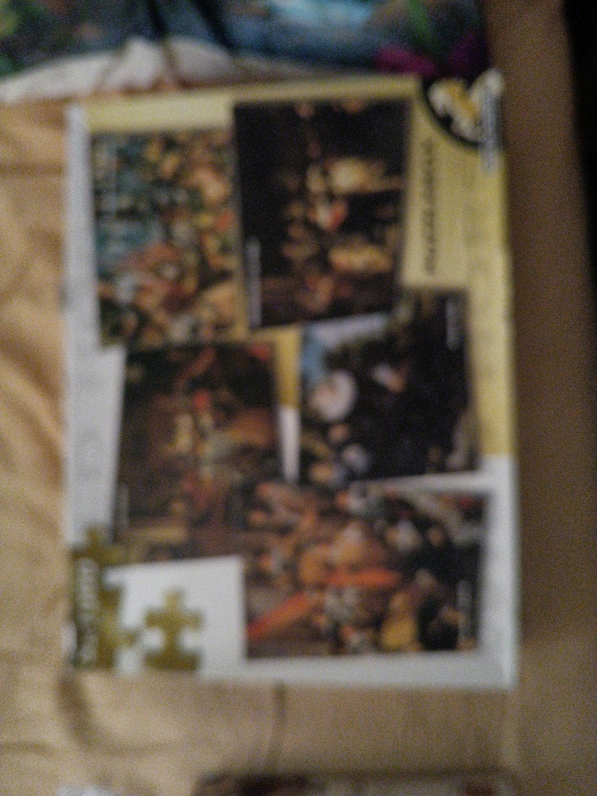 Legpuzzel met diverse afbeeldingen schilderij 5x, Ophalen, 500 t/m 1500 stukjes, Gebruikt, Legpuzzel