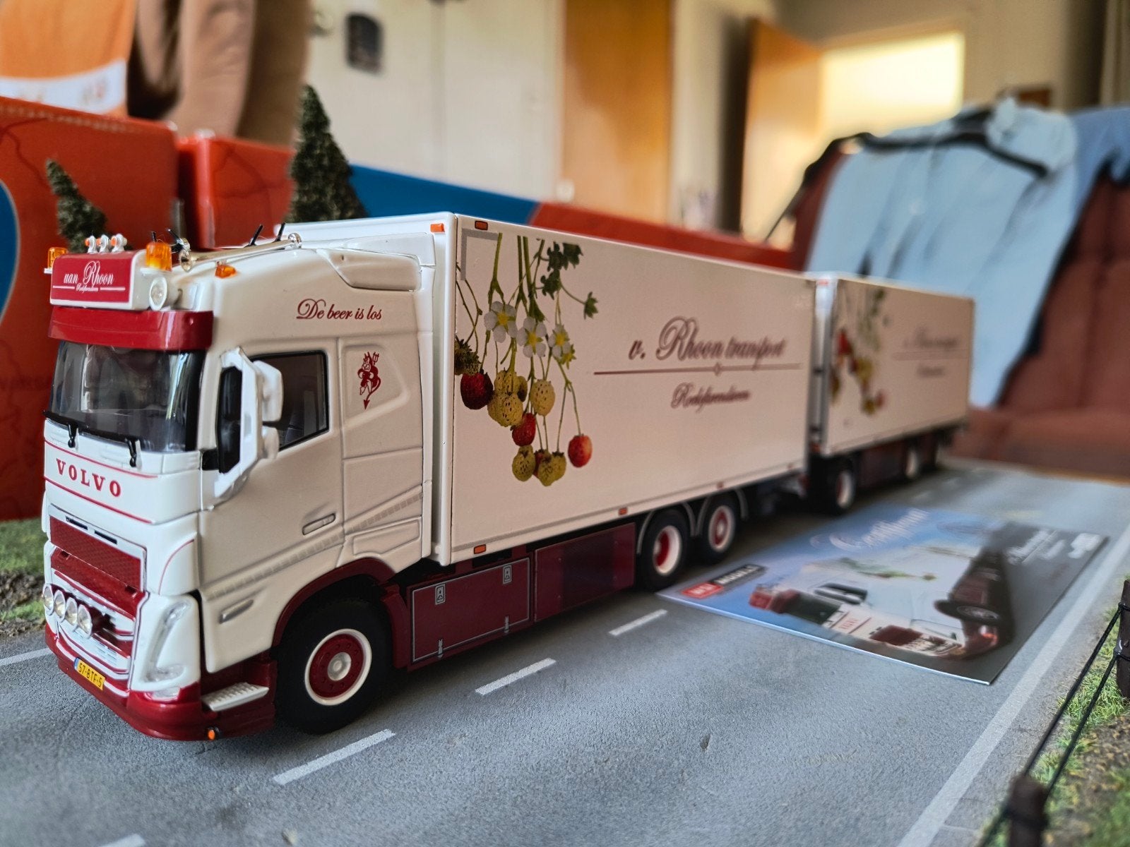 Wsi Volvo Van Rhoon, Ophalen of Verzenden, Zo goed als nieuw, Bus of Vrachtwagen, Wsi