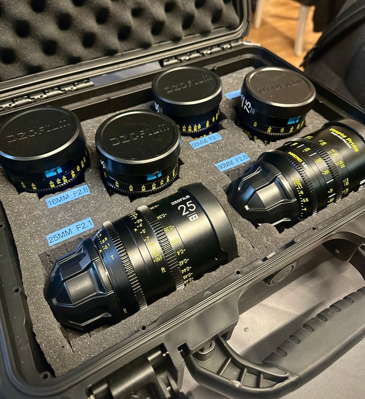 DZOFILM Vespid prime lenzen SET, Overige merken, Overige typen, Ophalen of Verzenden, Handmatige focus