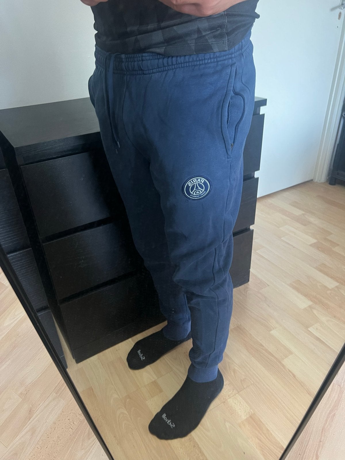 Nike PSG trainingsbroek - Maat S, Blauw, Ophalen of Verzenden, Voetbal, Gedragen