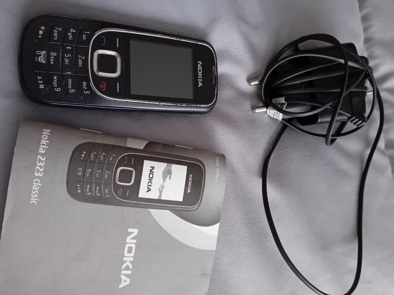 Telefoon Nokia 2323, Gebruikt, Overige modellen, Geen camera, Zwart