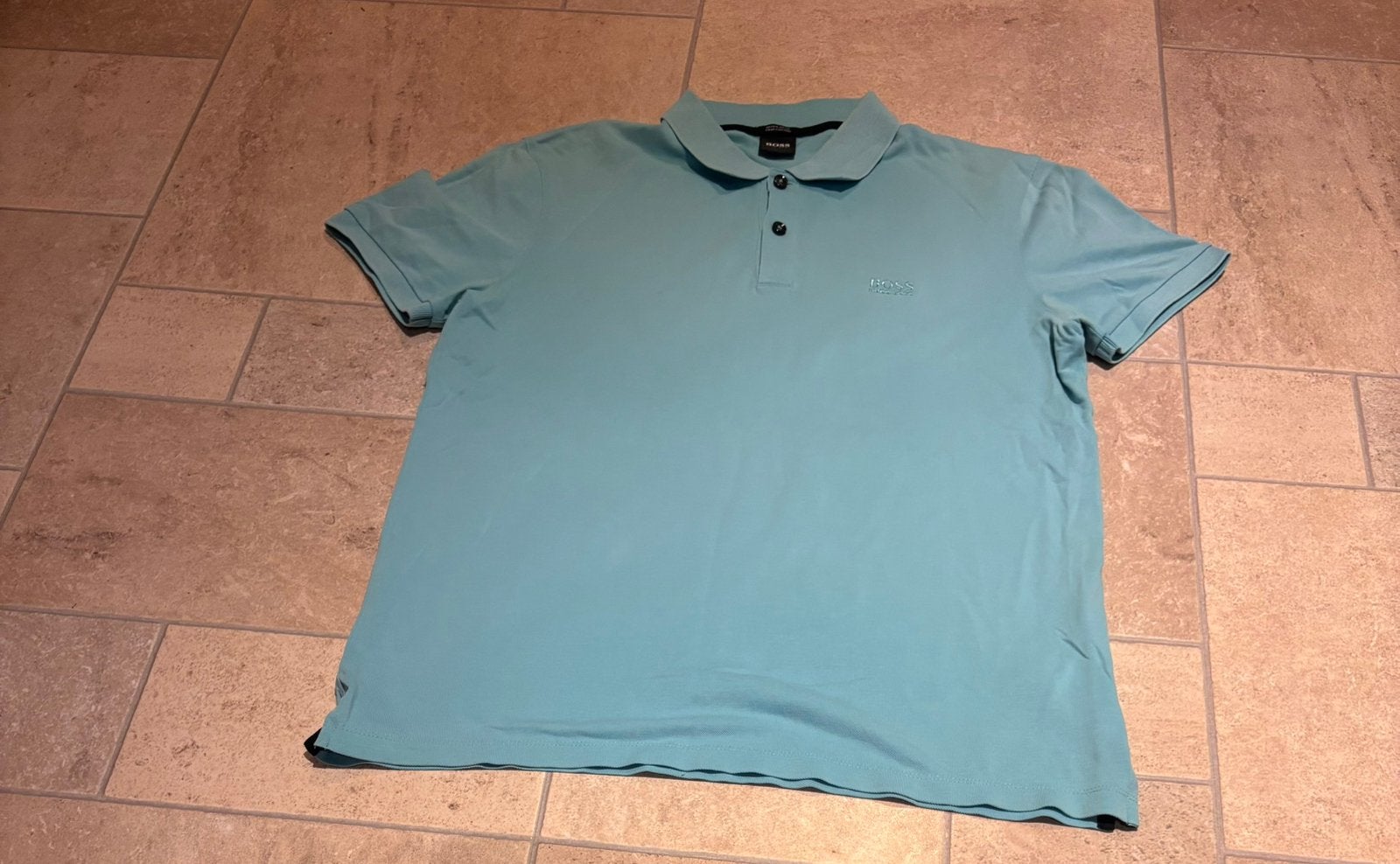 Hugo boss polo  maat m orgineel, El, El, Ophalen of Verzenden, Zo goed als nieuw