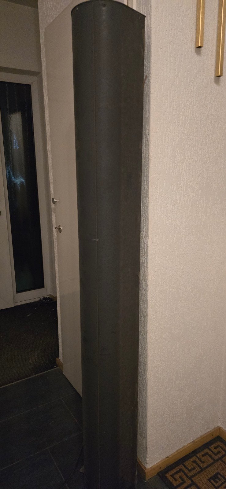Rolluik - Donkergrijs - Gebruikt, Doe-het-zelf en Verbouw, Gebruikt, 200 cm of meer, Minder dan 100 cm, Ophalen of Verzenden