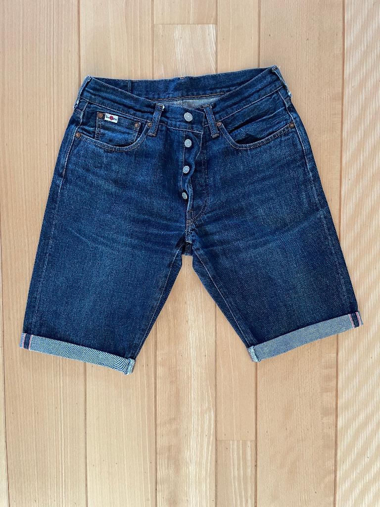 Studio d'Artisan - SD-303 short (W32 = waist 40 cm), Kleding | Heren, Zo goed als nieuw, Verzenden, Blauw, Studio d'Artisan