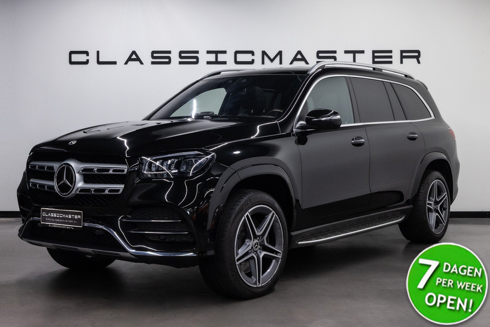Mercedes-Benz GLS 580 4MATIC Btw auto, (€ 66.074.38 Ex B.T, Auto's, Gebruikt, 7 stoelen, Zwart, Bedrijf