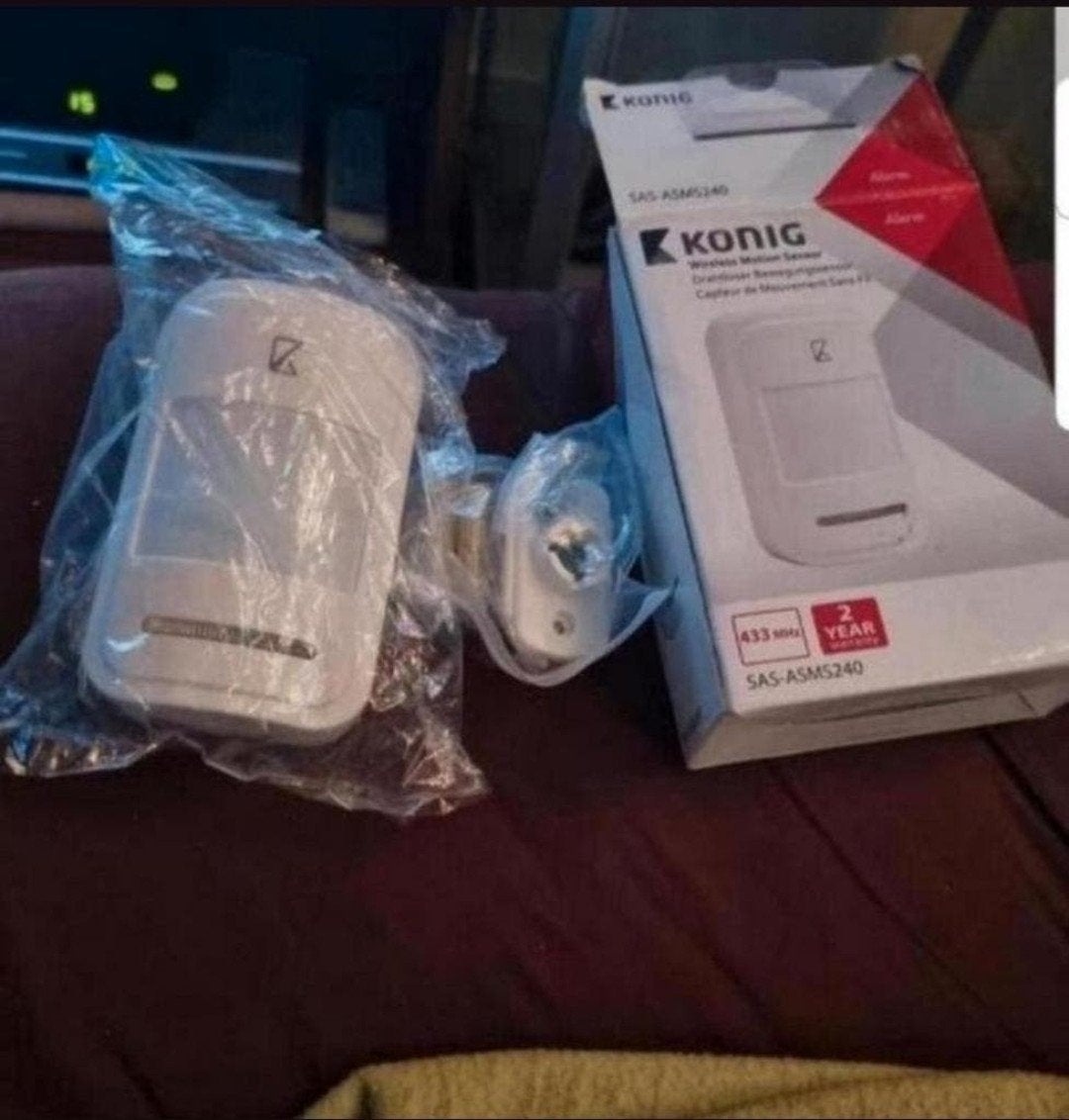 Konic wireless motion sensor bieden, Ophalen of Verzenden, Nieuw, Detector, Sensor of Melder, Overige soorten